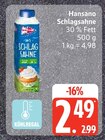 Schlagsahne Angebote von Hansano bei EDEKA Flensburg für 2,49 €