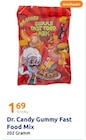 Gummy Fast Food Mix im Action Prospekt Gummy Fast Food Mix von Dr. Candy im aktuellen Action Prospekt für 1,69 €