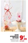 Rose éternelle en vase en promo chez Super U Rouen à 9,99 €