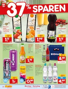 Energydrink im Netto Marken-Discount Prospekt "Aktuelle Angebote" mit 62 Seiten (Neumarkt (Oberpfalz))