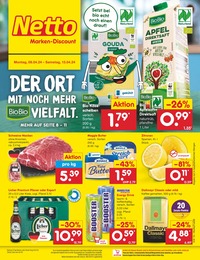 Netto Marken-Discount Prospekt für Hofheim: "Aktuelle Angebote", 54 Seiten, 08.04.2024 - 13.04.2024