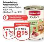 Carny im Angebot bei GLOBUS in Hanau Carny Angebote von Animonda bei GLOBUS Hanau für 1,79 €