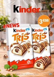 Kinder en promo dans le catalogue B&M à la page 9
