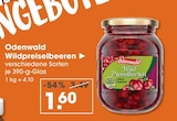 Wildpreiselbeeren im V-Markt Prospekt Wildpreiselbeeren von Odenwald im aktuellen V-Markt Prospekt für 1,60 €