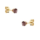 Boucles d'oreilles en or jaune améthyste dans le catalogue Le Manège à Bijoux