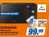 Mikrowelle MG23K3614AK/EG Angebote von Samsung bei expert Bergheim für 99,99 €