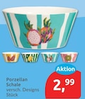 Porzellan Schale für 2,99 € bei budni im Angebot Porzellan Schale im aktuellen budni Prospekt