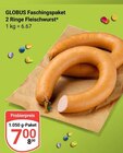 Faschingspaket 2 Ringe Fleischwurst bei GLOBUS im Prospekt "" für 7,00 €