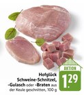 Schweine-Schnitzel Angebote von Hofglück bei EDEKA Mainz für 1,29 €