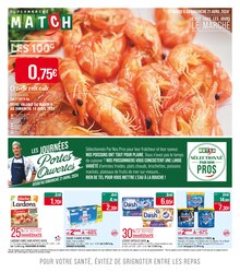 Prospectus Supermarchés Match à Liederschiedt, "C'EST TOUS LES JOURS LE MARCHÉ", 20 pages de promos valables du 09/04/2024 au 21/04/2024