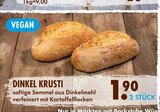 DINKEL KRUSTI Angebote bei EDEKA Rosenheim für 1,90 €