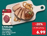 Filetsteak von K-PURLAND für 6,99 € bei Kaufland im Angebot Filetsteak von K-PURLAND im aktuellen Kaufland Prospekt