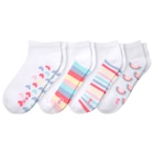 4 Paar Mädchen Sneaker-Socken im Set für 6,00 € bei Ernstings family im Angebot 4 Paar Mädchen Sneaker-Socken im Set im aktuellen Ernstings family Prospekt