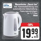 Wasserkocher "Classic Line" Angebote von elta bei EDEKA Schwabach für 19,99 €