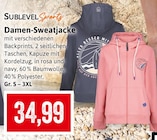 Damen-Sweatjacke im Angebot bei Kaufhaus Stolz in Schwerin Damen-Sweatjacke Angebote von Sublevel Sports bei Kaufhaus Stolz Schwerin für 34,99 €
