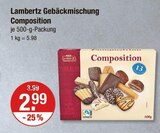 Gebäckmischung Composition von Lambertz im aktuellen V-Markt Prospekt für 2,99 €