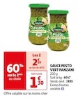 Promo SAUCE PESTO VERT à 2,59 € dans le catalogue Auchan Supermarché à Orgerus