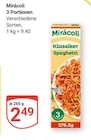 3 Portionen im Angebot bei GLOBUS in Oberhausen 3 Portionen Angebote von Mirácoli bei GLOBUS Oberhausen für 2,49 €
