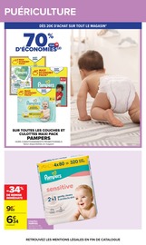 Promos Couches dans le catalogue "Carrefour" de Carrefour Couches en promo dans le catalogue Carrefour à la page 52