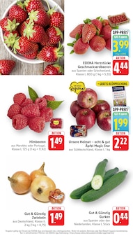 EDEKA Prospekt der Woche "Aktuelle Angebote" Seite 2, 13.04.2026 bis 18.04.2026 für Freiburg Aktueller EDEKA Prospekt "Aktuelle Angebote" Seite 2 von 16 Seiten für Freiburg