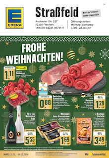 EDEKA Frechen Prospekt "Aktuelle Angebote" mit 16 Seiten