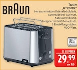 Toaster HT510BK Angebote von Braun bei Marktkauf Hof für 29,99 €
