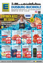 EDEKA Prospekt für Duisburg: "Aktuelle Angebote", 28 Seiten, 27.01.2025 - 01.02.2025