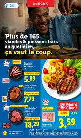 Poulet Angebote im Prospekt "Plus de 55 produits bio dans l'assiette, ça vaut le coup." von Lidl auf Seite 8