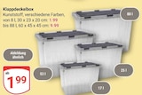 Klappdeckelbox 8 l bei GLOBUS im Offenbach Prospekt für 1,99 €