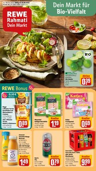 Aktueller REWE Prospekt "Dein Markt" für Bonn Aktueller REWE Prospekt für Bonn mit Seiten