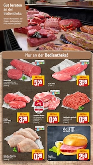 Hähnchen im REWE Prospekt "Dein Markt" mit 30 Seiten (Darmstadt)