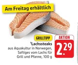 Lachssteaks im Angebot bei E center in Filderstadt Lachssteaks Angebote bei E center Filderstadt für 2,29 €