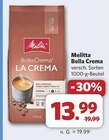 Aktuelle Melitta Angebote bei combi in Osnabrück Aktuelles Bella Crema La Crema Angebot bei combi in Osnabrück ab 13,99 €