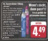 CO₂-Tauschzylinder-Füllung Alcojet Angebote von Sodastream bei E center Hof für 4,49 €