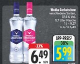 Wodka im Angebot bei EDEKA in Amberg Wodka Angebote von Gorbatschow bei EDEKA Amberg für 5,99 €