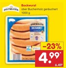 Netto Marken-Discount Ruhmannsfelden - Bockwurst Angebot im Prospekt Bockwurst bei Netto Marken-Discount im Ruhmannsfelden Prospekt für 4,99 €