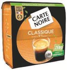 CAFE DOSETTES COMPATIBLES SENSEO - CARTE NOIRE dans le catalogue U Express