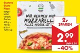 Pizza im Angebot bei Netto Marken-Discount in Freiberg Pizza Angebote von Gustavo Gusto bei Netto Marken-Discount Freiberg für 2,99 €
