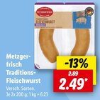 Traditions-Fleischwurst Angebote von Metzgerfrisch bei Lidl Hemer für 2,49 €