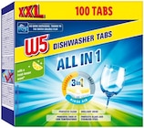 Tablettes lave-vaisselle tout en un - W5 en promo chez Lidl Mâcon à 9,49 €