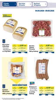 Wurst im METRO Prospekt "Wochenangebote" mit 49 Seiten (Leverkusen)