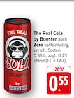 The Real Cola im Angebot bei E center in Bretten The Real Cola Angebote von Booster bei E center Bretten für 0,55 €
