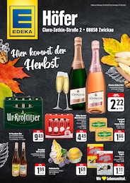 EDEKA Prospekt für Werdau: "Hier kommt der Herbst", 2 Seiten, 02.09.2024 - 07.09.2024