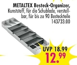 Besteck-Organizer von METALTEX im aktuellen SB Möbel Boss Prospekt für 12,99 €