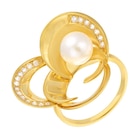 Bague en plaqué or doré à l'or fin perle de culture et oxydes de zirconium fleurs en promo à 119,00 € chez E.Leclerc Bague en plaqué or doré à l'or fin perle de culture et oxydes de zirconium fleurs dans le catalogue E.Leclerc