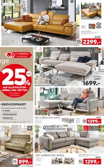 Couch im aktuellen porta Möbel Prospekt (Hildesheim) Couch im porta Möbel Prospekt "Polster Aktionstage" mit 4 Seiten (Hildesheim)