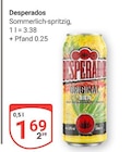 Aktuelle Bier Angebote bei GLOBUS in Willich Aktuelles Desperados Angebot bei GLOBUS in Willich ab 1,69 €