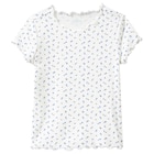 Mädchen T-Shirt mit Ajour-Muster bei Ernstings family im Pasewalk Prospekt für 6,99 €