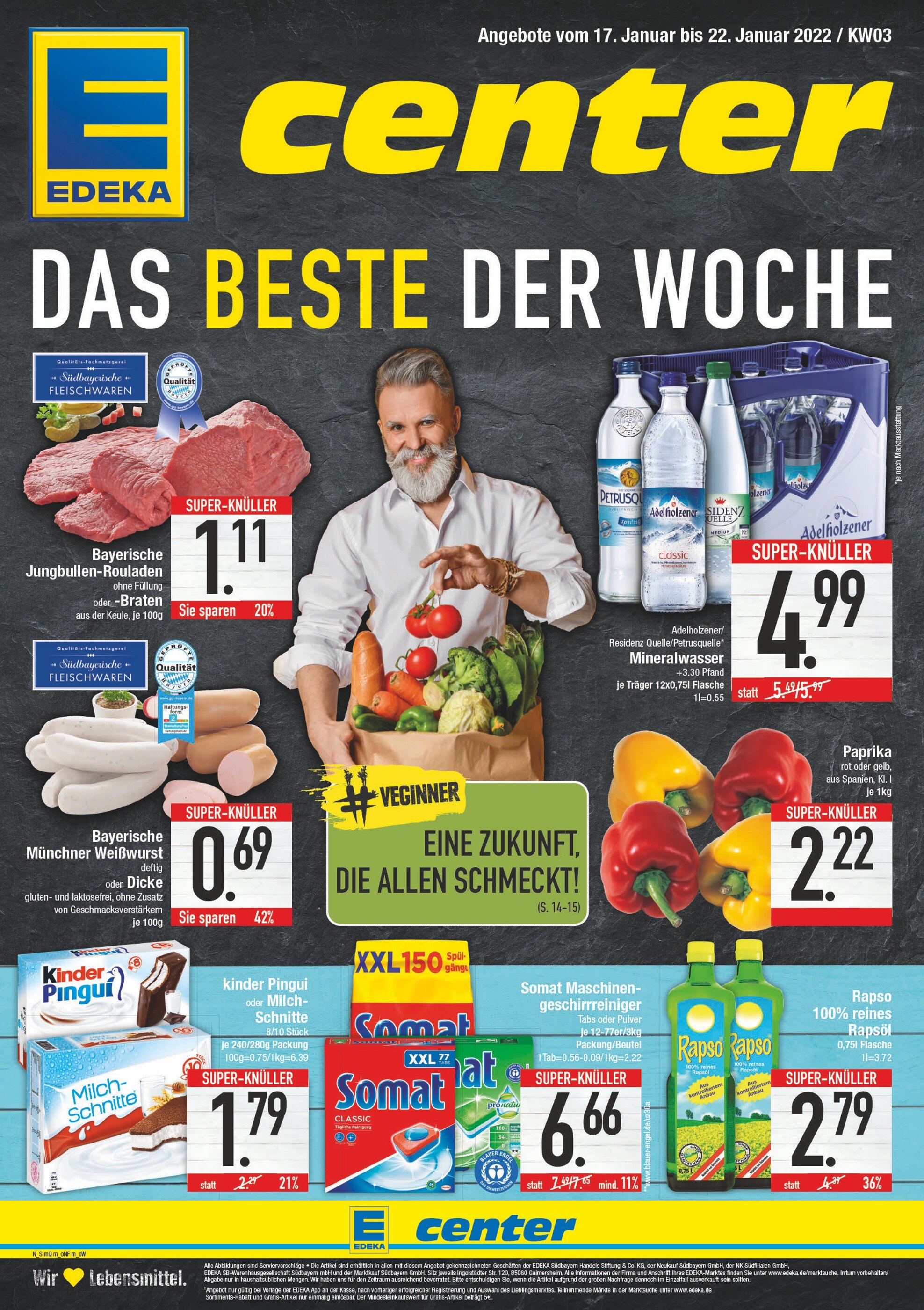 E center Prospekt für Parsdorf mit 20 Seiten E center Prospekt für Parsdorf: "Das Beste der Woche", 20 Seiten, 17.01.2022 - 22.01.2022