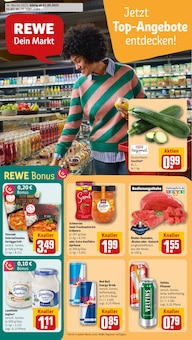 REWE Prospekt der Woche "Dein Markt" Seite 1, 01.09.2025 bis 06.09.2025 für Neuss Aktueller REWE Prospekt "Dein Markt" Seite 1 von 18 Seiten für Neuss